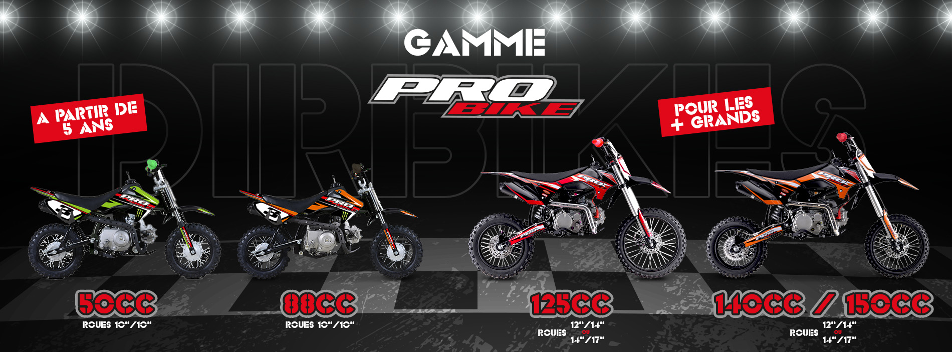 Pit bike : une mini moto cross aux performances surprenantes !